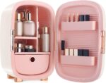 IKER Beauty Mini Fridge, 12 Liter Compact Refrigerator for Skin Care,