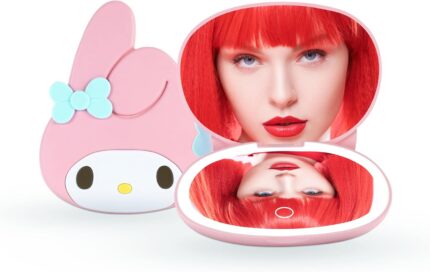 Impressions Vanity My Melody LED Compact Mirror for Purse, Travel