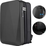 JUMO CYLY Anti-Theft Hard Shell Laptop Backpack, Expandable Waterproof