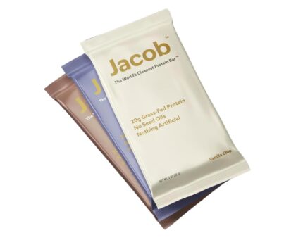 Jacob Bar, Protein Bars, Variety Pack (9 Bars Total) Contains 3 of