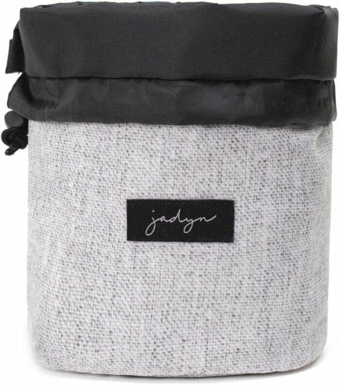 Jadyn Durable Cinch Top Makeup Organizer - Compact Travel Makeup Bag -