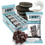 JiMMY'S! Functional Protein Bar - Cookies and Cream -12 Count - 18g