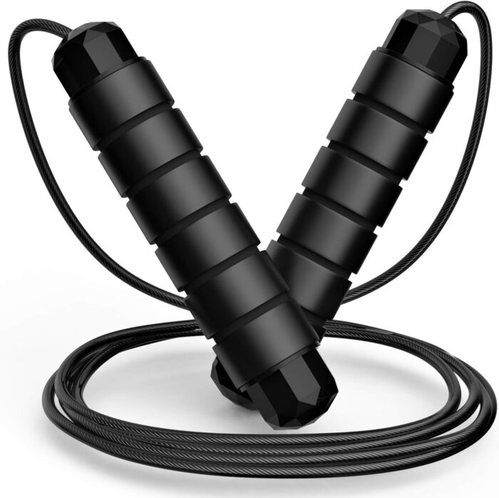 Jump Rope, Tangle-Free Rapid Speed Jumping Rope Cable with