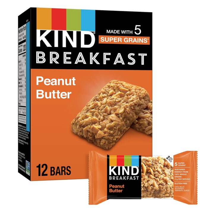 KIND Breakfast Bars, KIND Snack Bars, Peanut Butter, Gluten Free