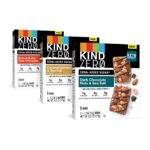 KIND ZERO Added Sugar Bars Variety Pack, Dark Chocolate Nuts & Sea