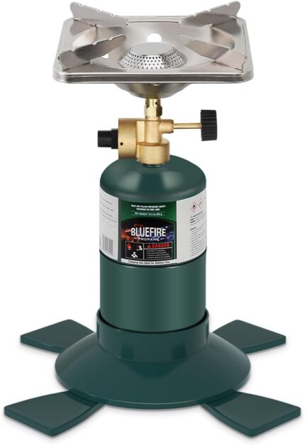 KOMAN Camping Propane Stove,Portable Camping Stove, Backpacking Stove