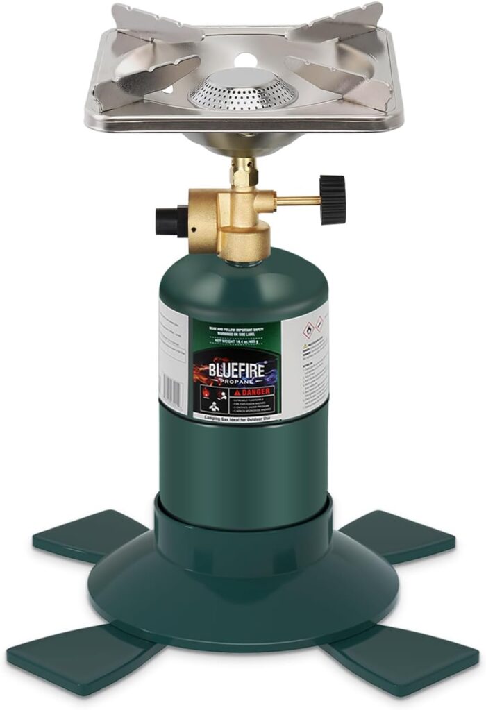 KOMAN Camping Propane Stove,Portable Camping Stove, Backpacking Stove