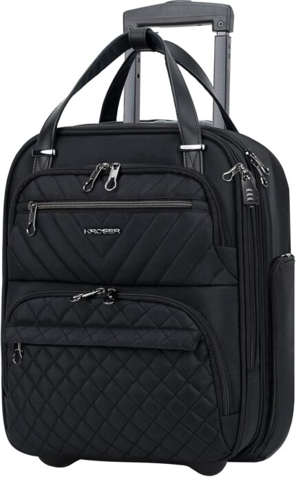KROSER Carry On Underseat Multi-functional, 16-inch Underseater