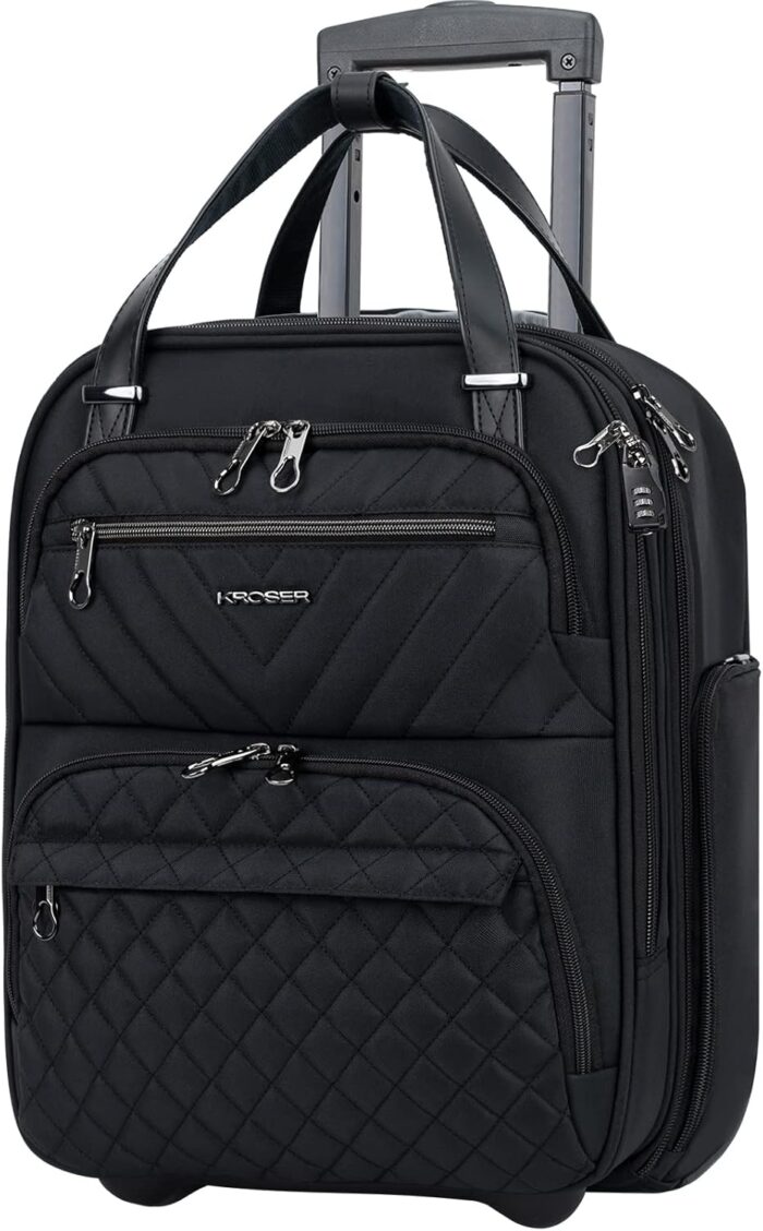 KROSER Carry On Underseat Multi-functional, 16-inch Underseater