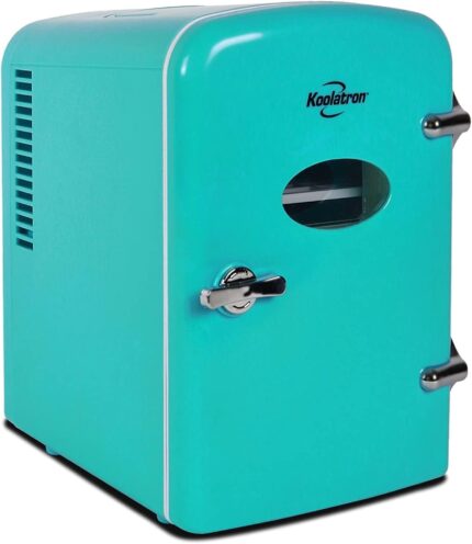 Koolatron Mini Fridge - Refrigerator for Bedroom Skincare Office,