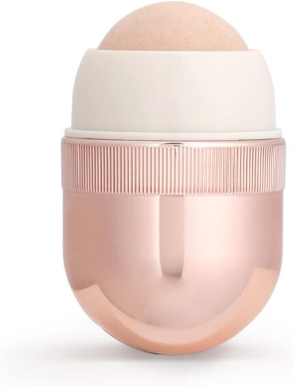 Korean Beauty Oil-Absorbing Volcanic Face Roller, Portable and