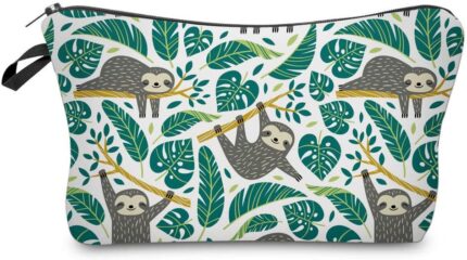LOOMILOO Cosmetic Bag for Women, Adorable Roomy Makeup Bags Travel