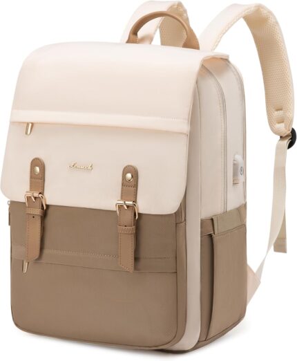 LOVEVOOK Laptop Backpack Purse for Women Fashion Vintage Computer