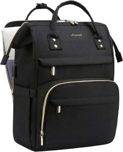 LOVEVOOK Laptop Backpack for Women, Travel with Compartment, Water
