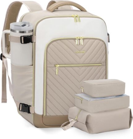 LOVEVOOK Large Travel Backpack for Women, TSA Carry on Backpack for