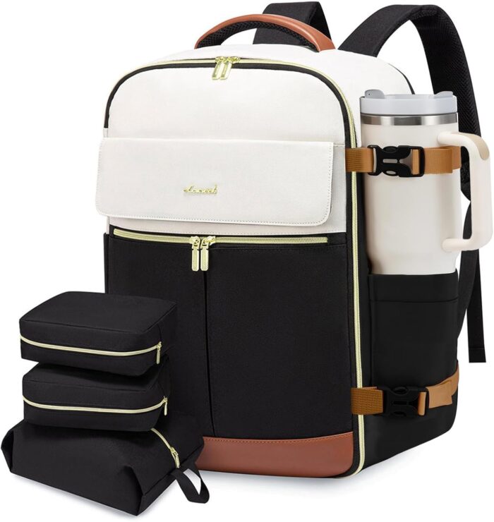 LOVEVOOK Travel Backpack for Women, TSA Carry On Backpack Flight