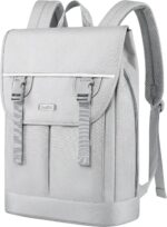 Laptop Backpack for Women, 15.6 Inch Expandable Wide Open Work Travel