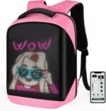 Laptop Backpack with LED Display, DIY Fashion Backpack, Waterproof