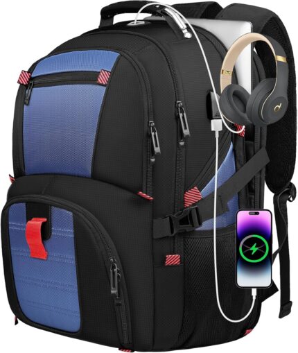 Large Laptop Backpack, 50L Travel Flight Approved Backpack for Women