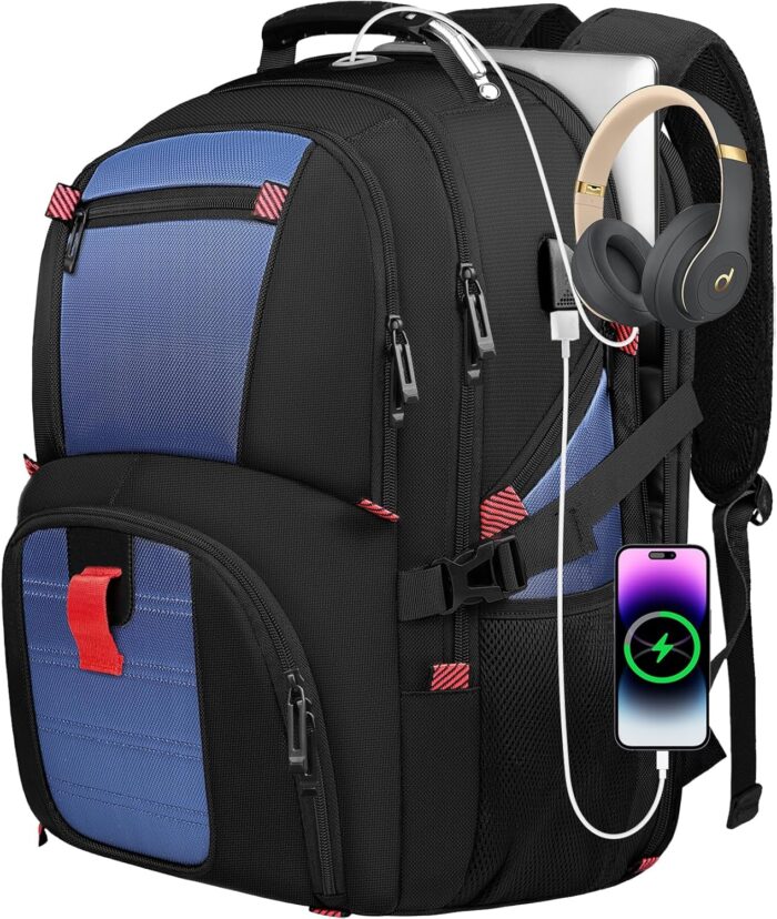 Large Laptop Backpack, 50L Travel Flight Approved Backpack for Women