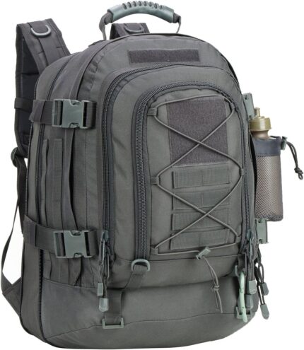 Large Tactical Backpack for Men Military Backpack with DIY System for