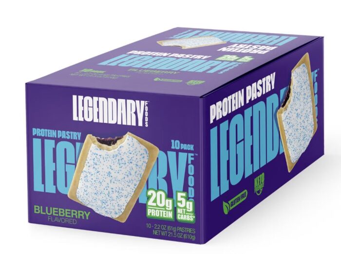 Legendary Foods 20g Protein Pastry - Low Carb Meal Replacement Bar -