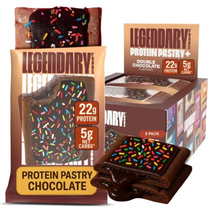 Legendary Foods 22g Protein Pastry+ Premium Low Carb Meal Replacement