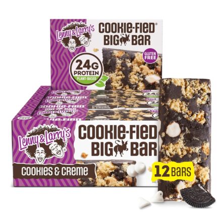 Lenny & Larry's Cookie-fied BIG BAR – Cookies and Creme Vegan Protein