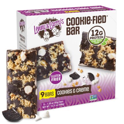 Lenny & Larry's Cookie-fied Protein Bar – Cookies & Creme Vegan