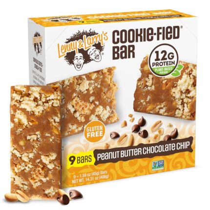 Lenny & Larry's Cookie-fied Protein Bar – Peanut Butter Chocolate Chip