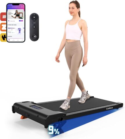 Lichico Walking Pad Under Desk Treadmill，Portable Small