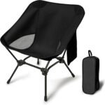 Lightweight Camping Chairs with Adjustable Height, Portable Camping