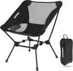 MARCHWAY Ultralight Folding Camping Chair, Heavy Duty Portable Compact