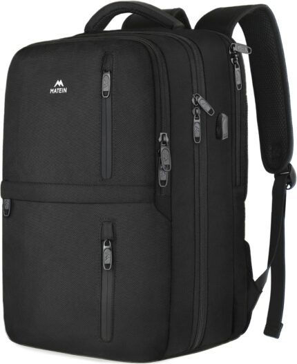 MATEIN Carry on Backpack, Large 40L Flight Approved Travel Backpack