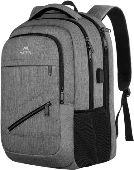 MATEIN Travel Laptop Backpack, 17 Inch Business Flight Approved Carry