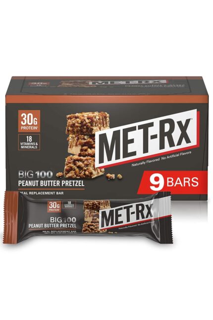 MET-Rx Big 100 Colossal Protein Bars, Great as Healthy Meal