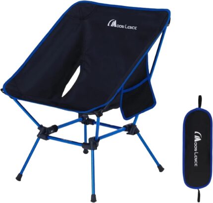 MOON LENCE Portable Camping Chair, Backpacking Chair, Ultralight &