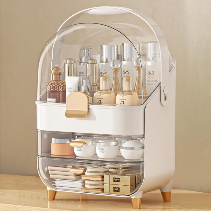 Makeup Organizer, Skincare Holder Bathroom Counter Organizer, Storage