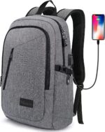 Mancro Laptop Backpack for Travel, Anti-theft Laptop Backpack for Men