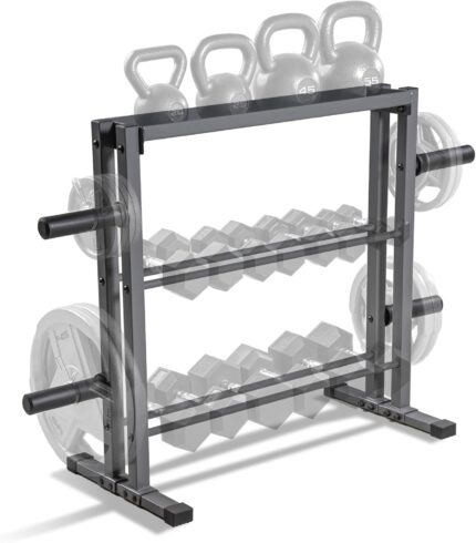 Marcy Weight Storage Organizer Racks for Dumbbells,