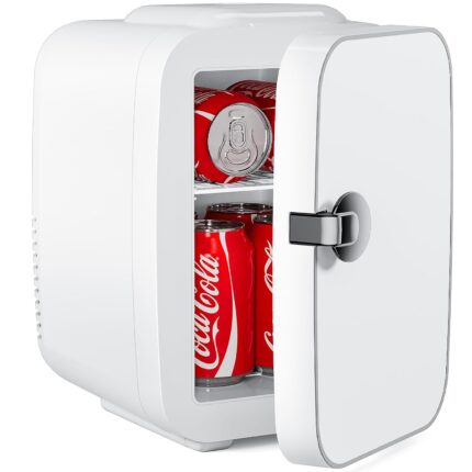 Mini Bedroom 4L/6 Can Compact Skincare Fridge Desktop Portable