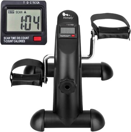Mini Exercise Bike, himaly Under Desk Bike Pedal Exerciser