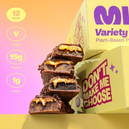 Misfits Vegan Protein Bars - Updated Recipe | Plant Based, Low Sugar &