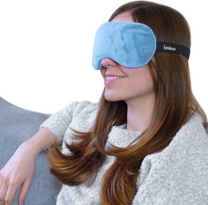 Moist Heat Eye Compress&Microwave Hot Eye Mask for Dry Eyes，Natural
