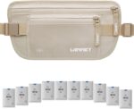 Money Belt for Travel Women and Men Slim Hidden Travel Wallet with