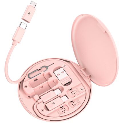 Multi USB Charging Adapter Cable Kit, USB C to iOS Device Adapter Box,