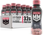 Muscle Milk Pro Advanced Nutrition Protein Shake, Slammin' Strawberry,