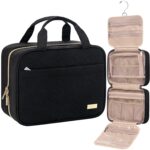 NISHEL Travel Toiletry Bag for women, Portable Hanging Organizer for