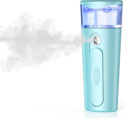 Nano Face Mister, Facial Steamer, USB Rechargeable Cool Mist Sprayer,