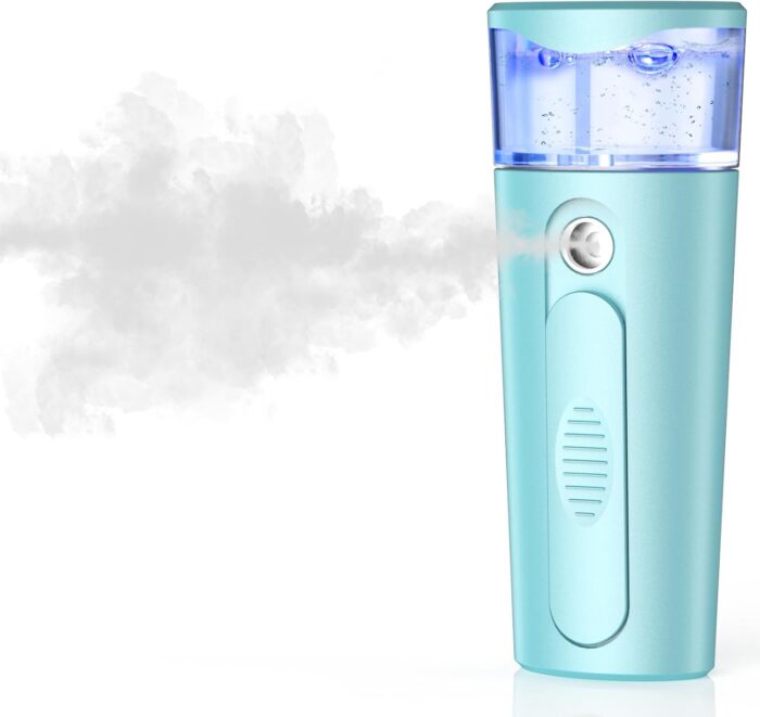 Nano Face Mister, Facial Steamer, USB Rechargeable Cool Mist Sprayer,